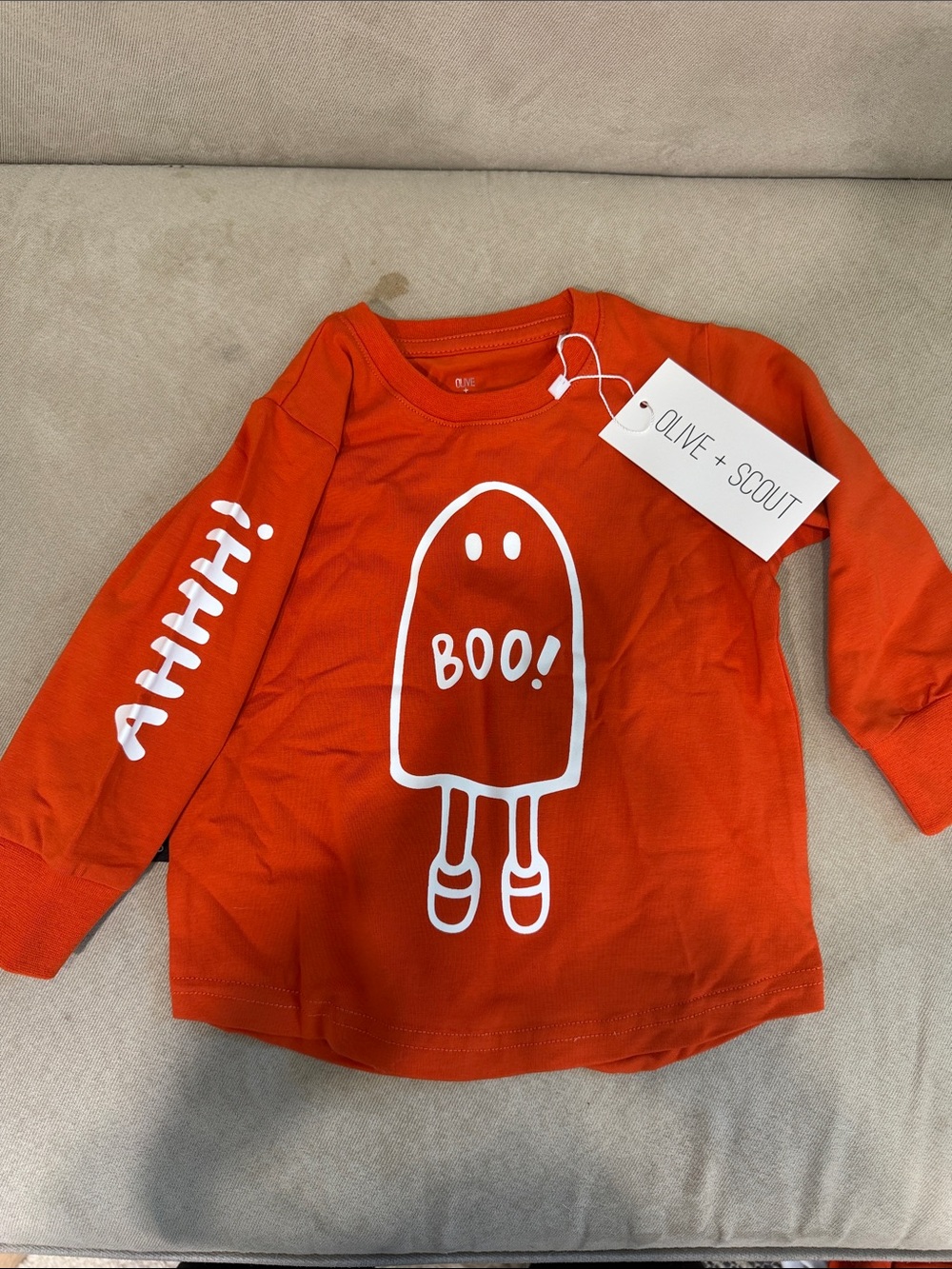 NWT Olive+Scout Halloween Long Sleeve shirt